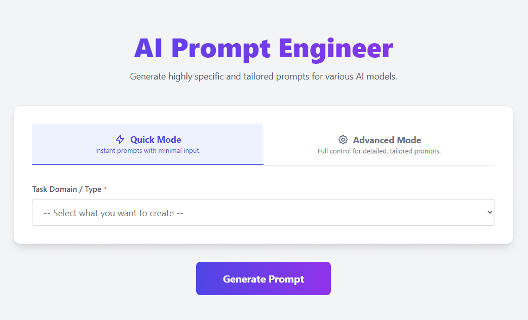 AI Prompt Engineering