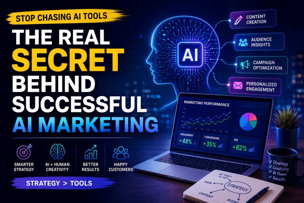 Stop Chasing AI Tools: The Real Secret Behind Successful AI Marketing